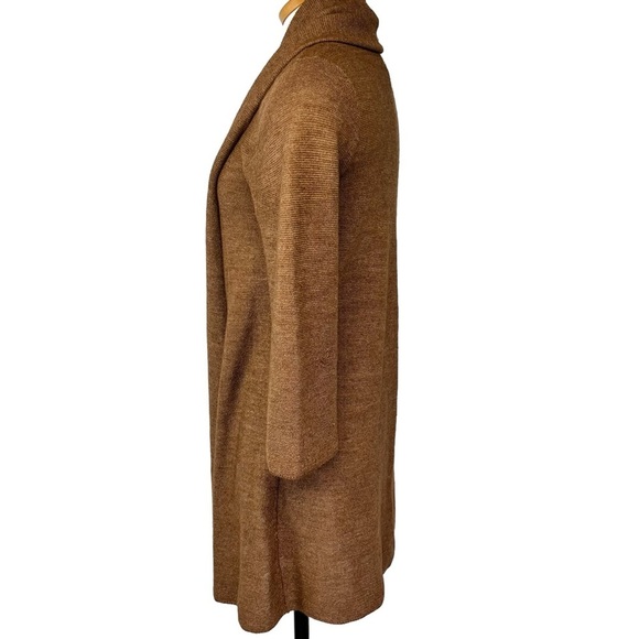 Peruvian Connection Alpaca and Silk Long Timeless Links Cardigan Womens Small - Picture 7 of 11